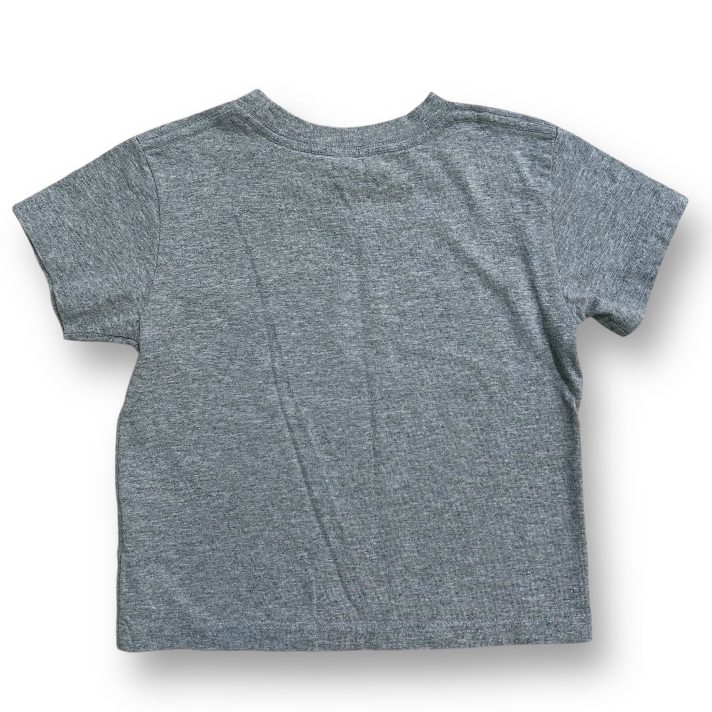 Boys Size 4 Short Sleeve Shirt Light Gray Biggie T-Shirt