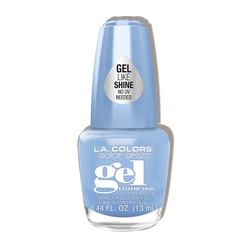 Color Craze Extreme Shine Gel-Like Nail Polish, Blue Splash