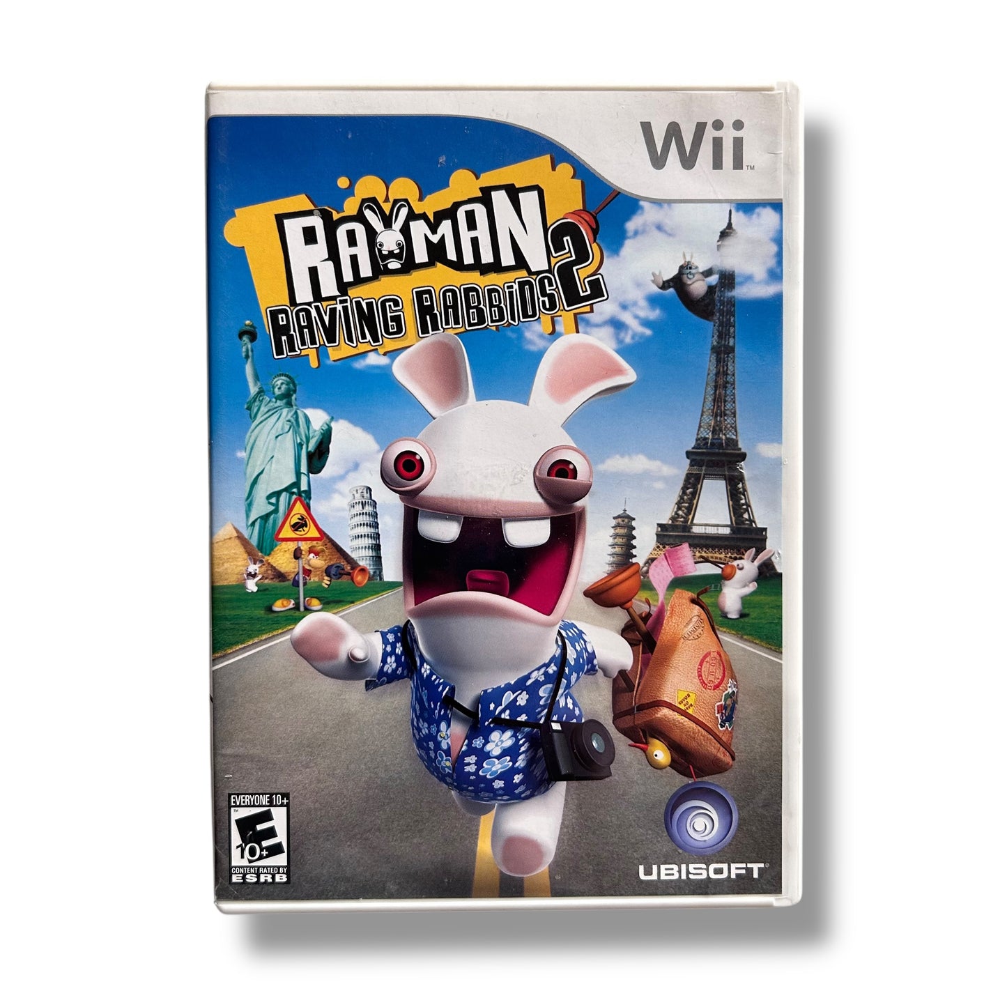 Nintendo Wii Rayman Raving Rabbids 2 Video Game