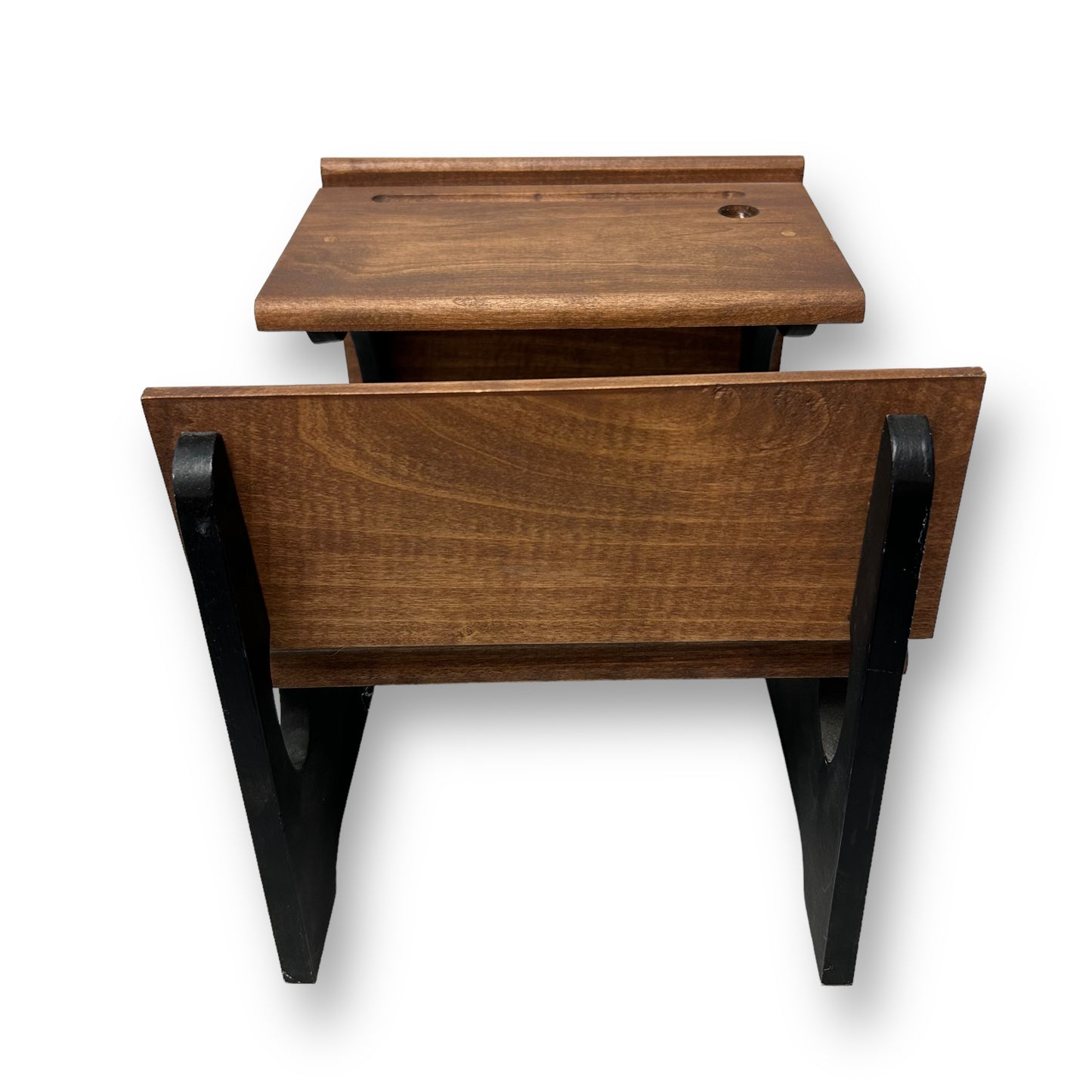 Amish Built 18" Doll Furniture Handcrafted Wooden School Desk and Chair