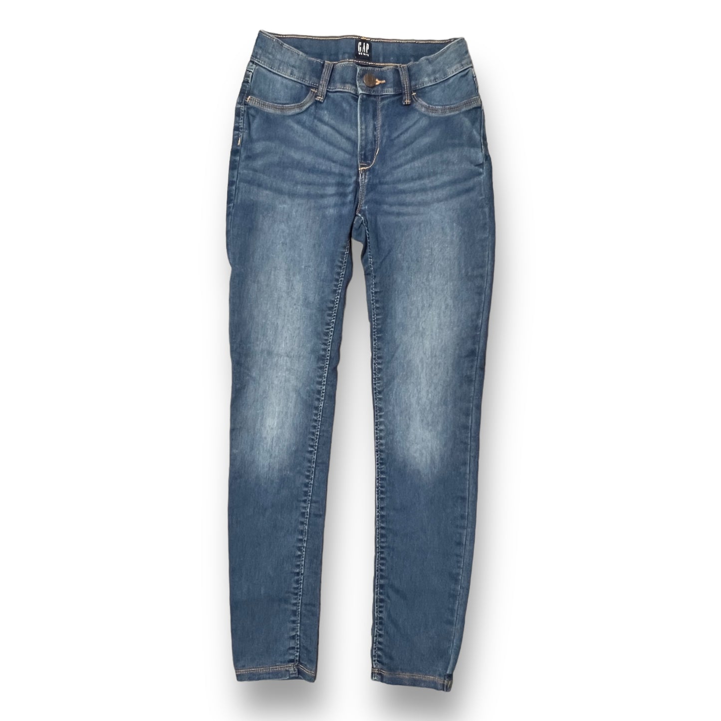 Girls Gap Kids Size 12 Youth Jeans Dark Wash Denim Jegging