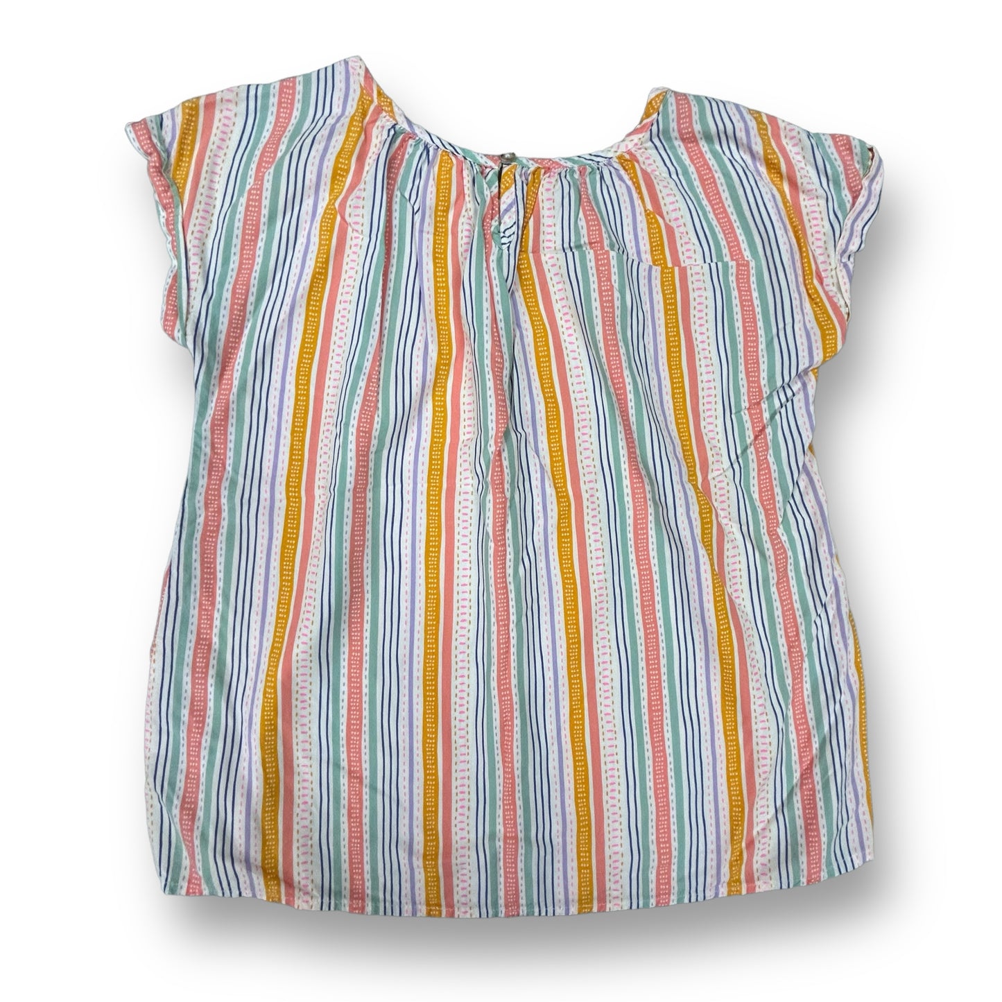 Youth Girls Size 14 Blouse Collection of 4 Short Sleeve Boho Style Tops