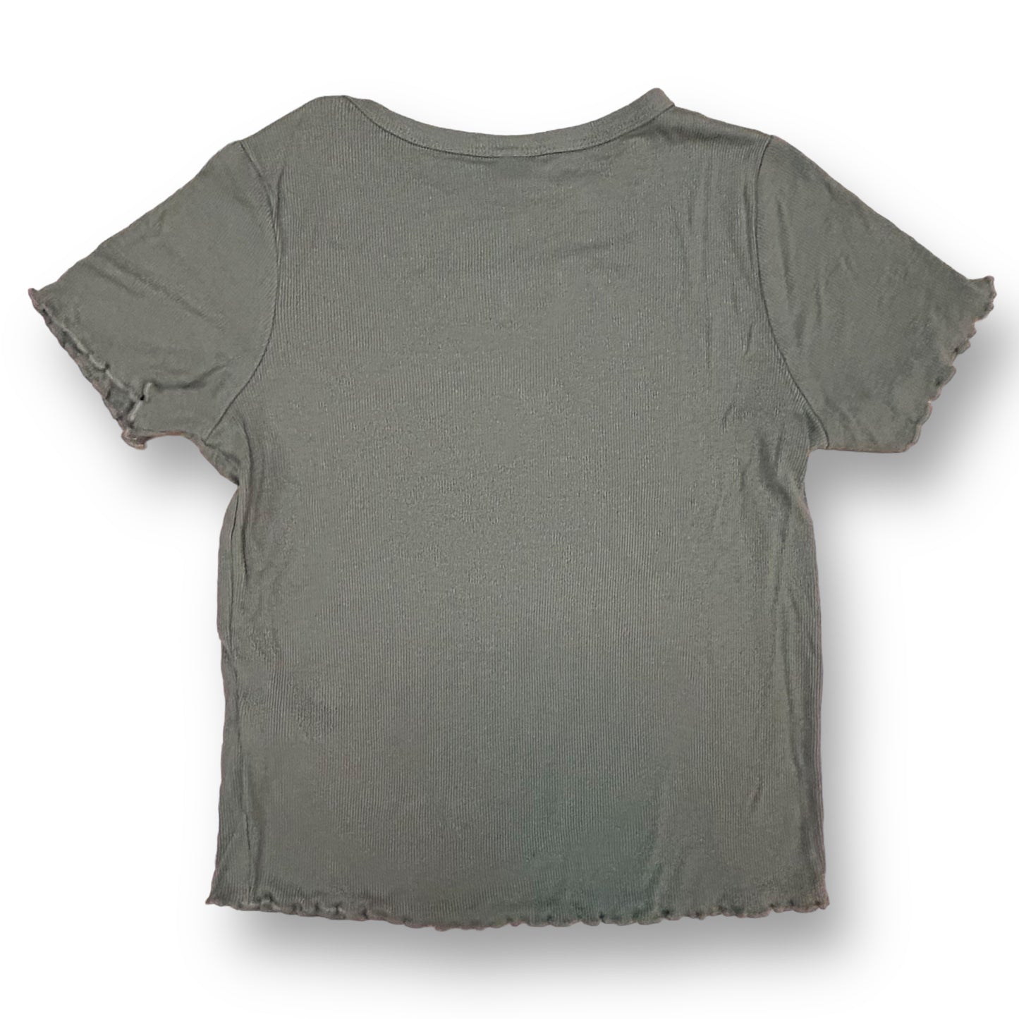 Girls Size 10/12 Youth Art Class 4-Pack Collection of Ribbed Short Sleeve Tops