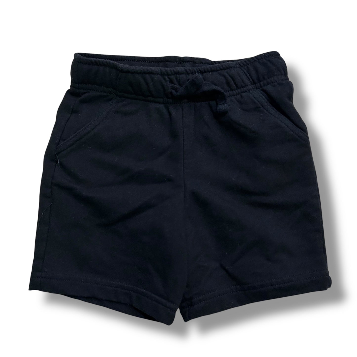 Boys Cat & Jack Size 3T Black Drawstring Shorts with Pockets