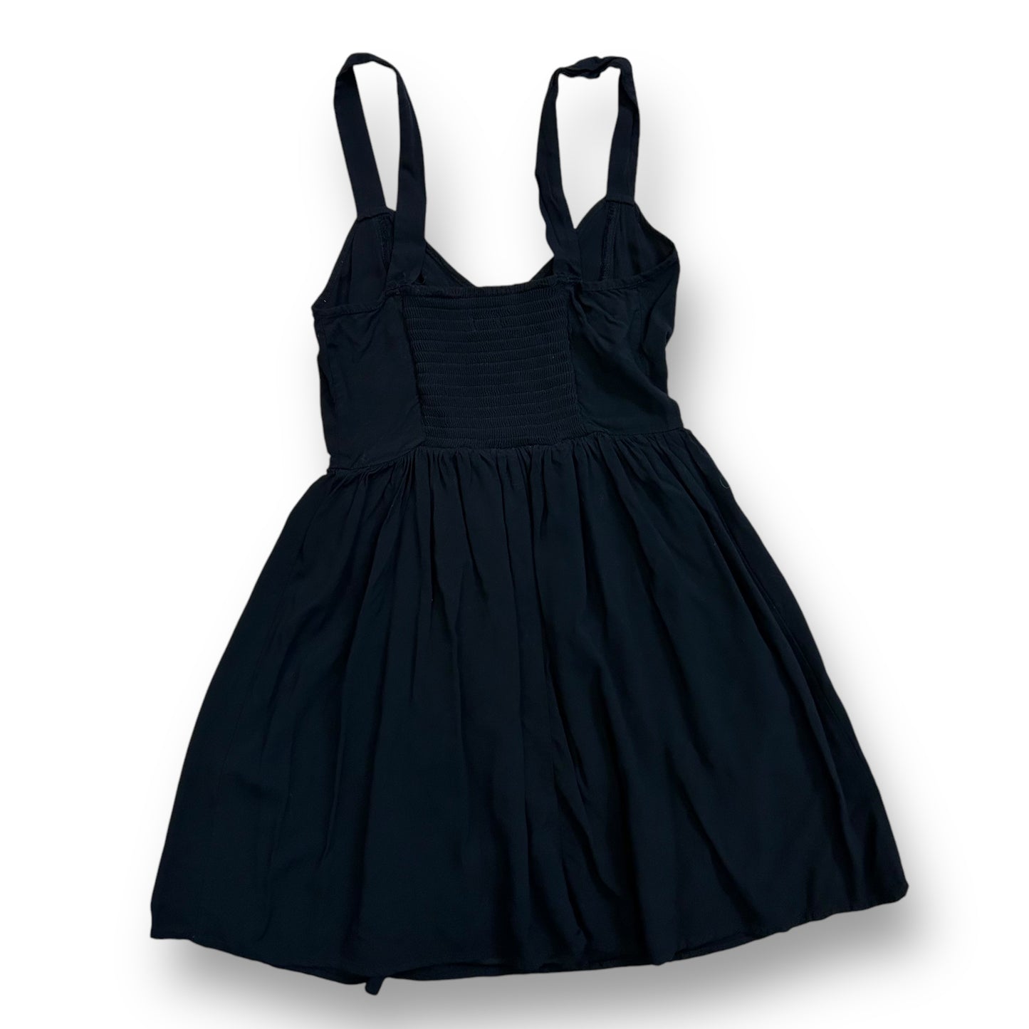 Forever 21 Size XS Black Dress Empire Waist Juniors Sleeveless Cotton Sundress