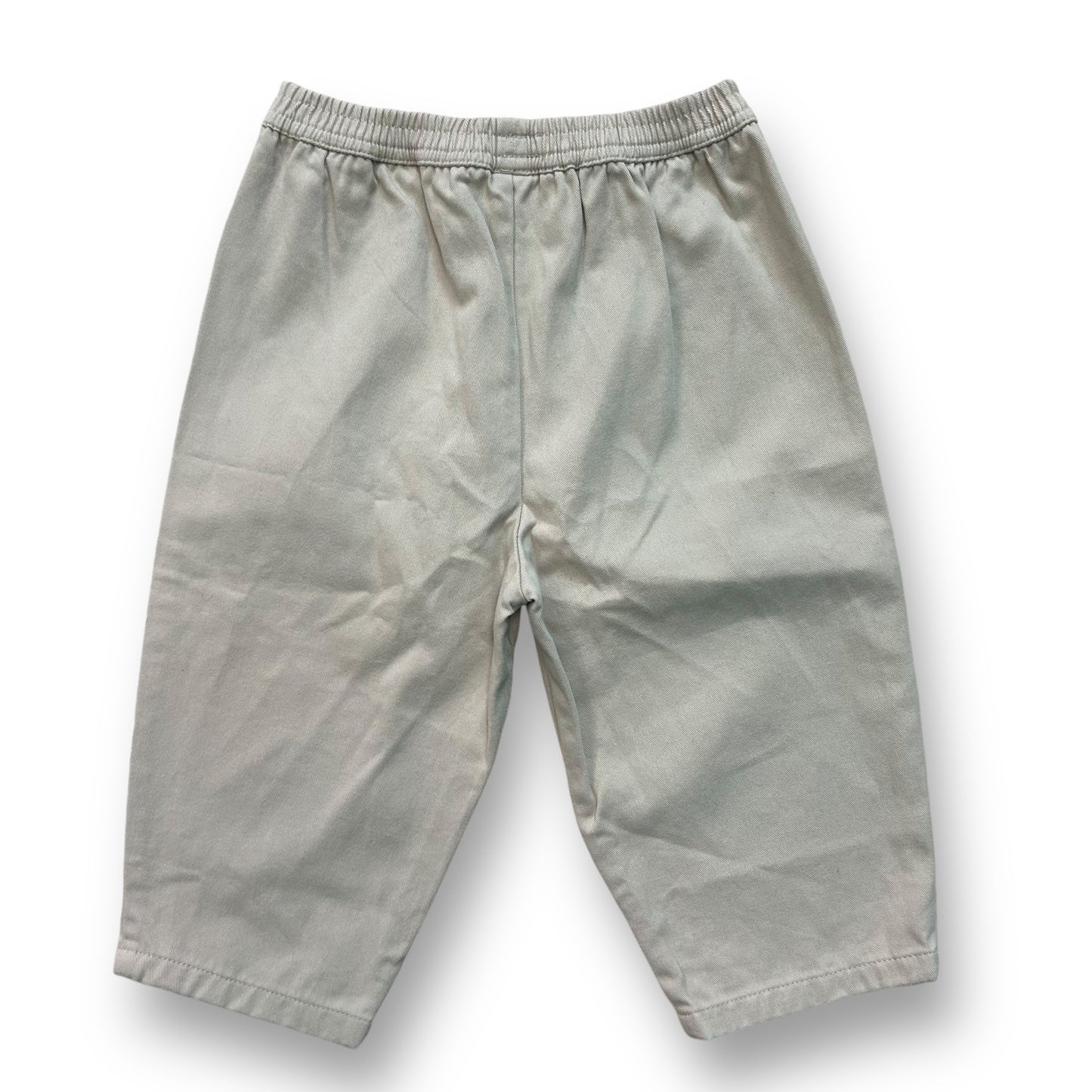 Hartstrings Toddler Khakis Size 18 Months Beige Elastic Waist Pants with Belt