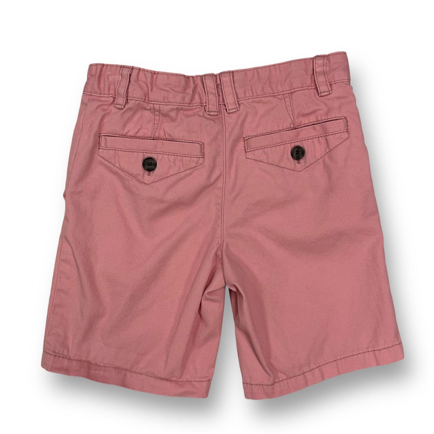 Cat & Jack Boys Shorts Size 7 Adjustable Waist Khaki Chinos with Button Pockets