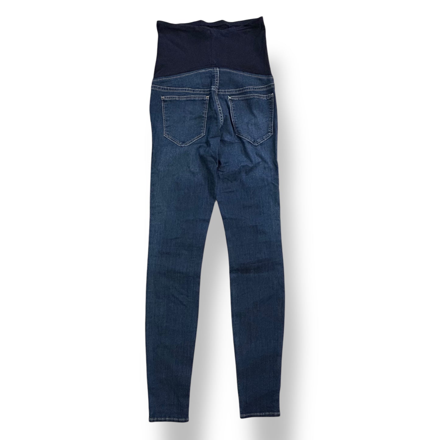 H&M Maternity Jeans Small Size 2 Super Skinny Denim Full Panel Stretch Waist
