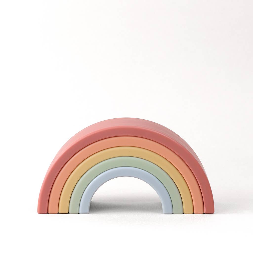 NEW! Itzy Ritzy Rainbow Stacking Toy