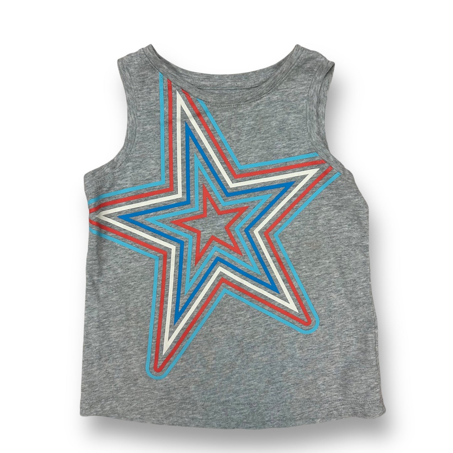 Cat & Jack Boys Size 4T USA Shirt 4th of July Tank Top