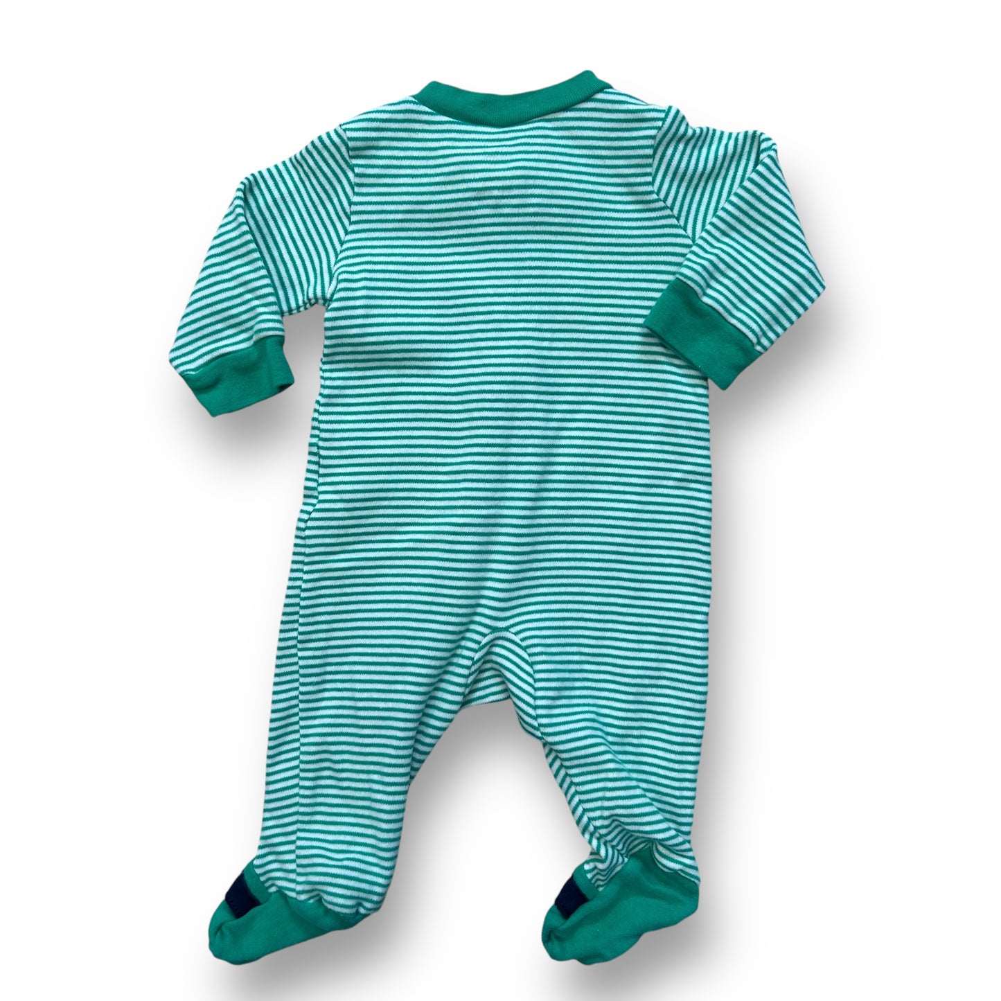 Carter's Boys Romper Size 3 Months Green St Patrick's Day Embroidered One-Piece