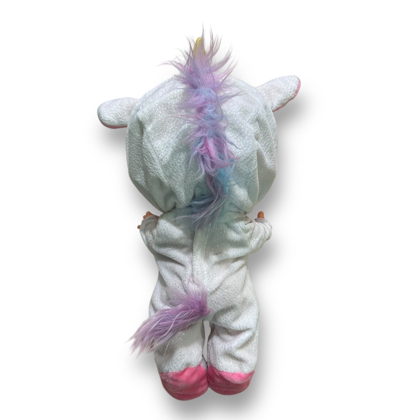 Cry Babies White Unicorn Doll with Pacifier Sounds