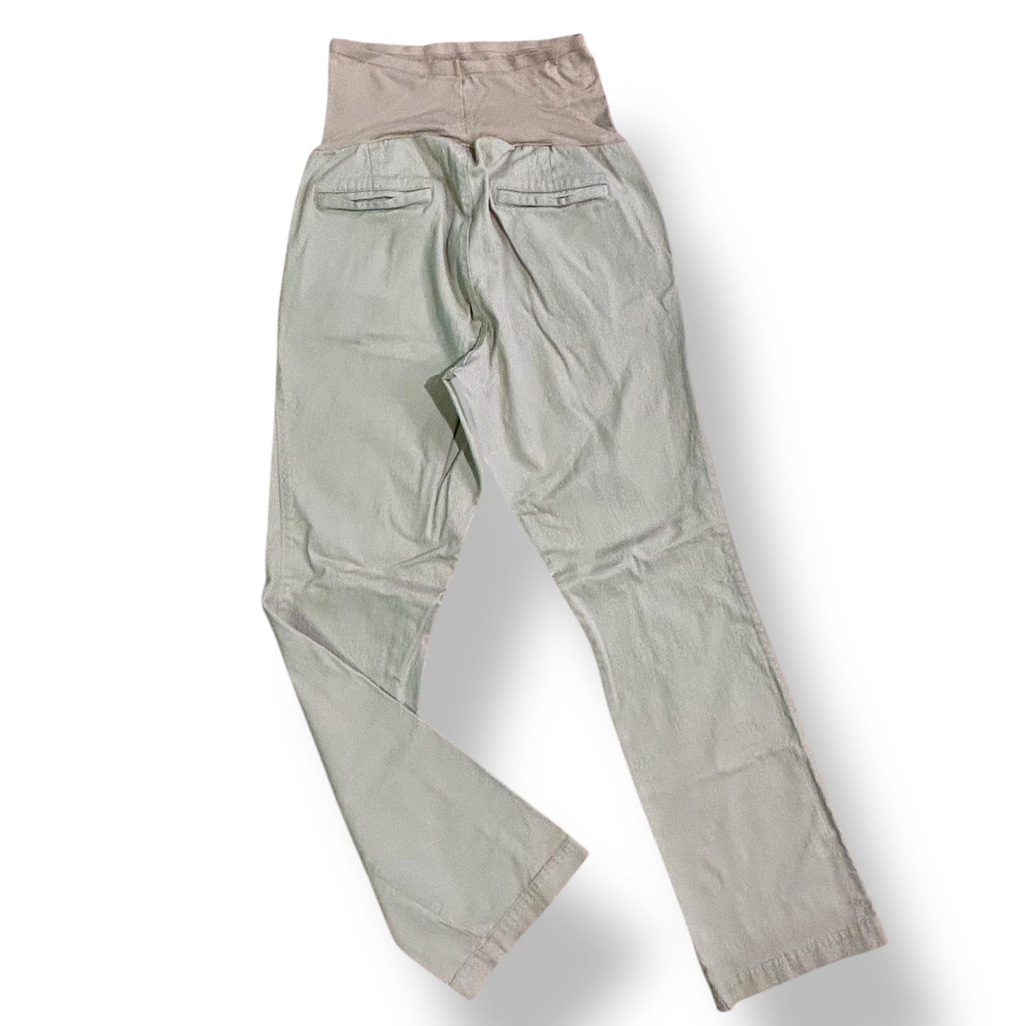 Old Navy Size 8 Regular Fit Pleated Khaki Maternity Pants