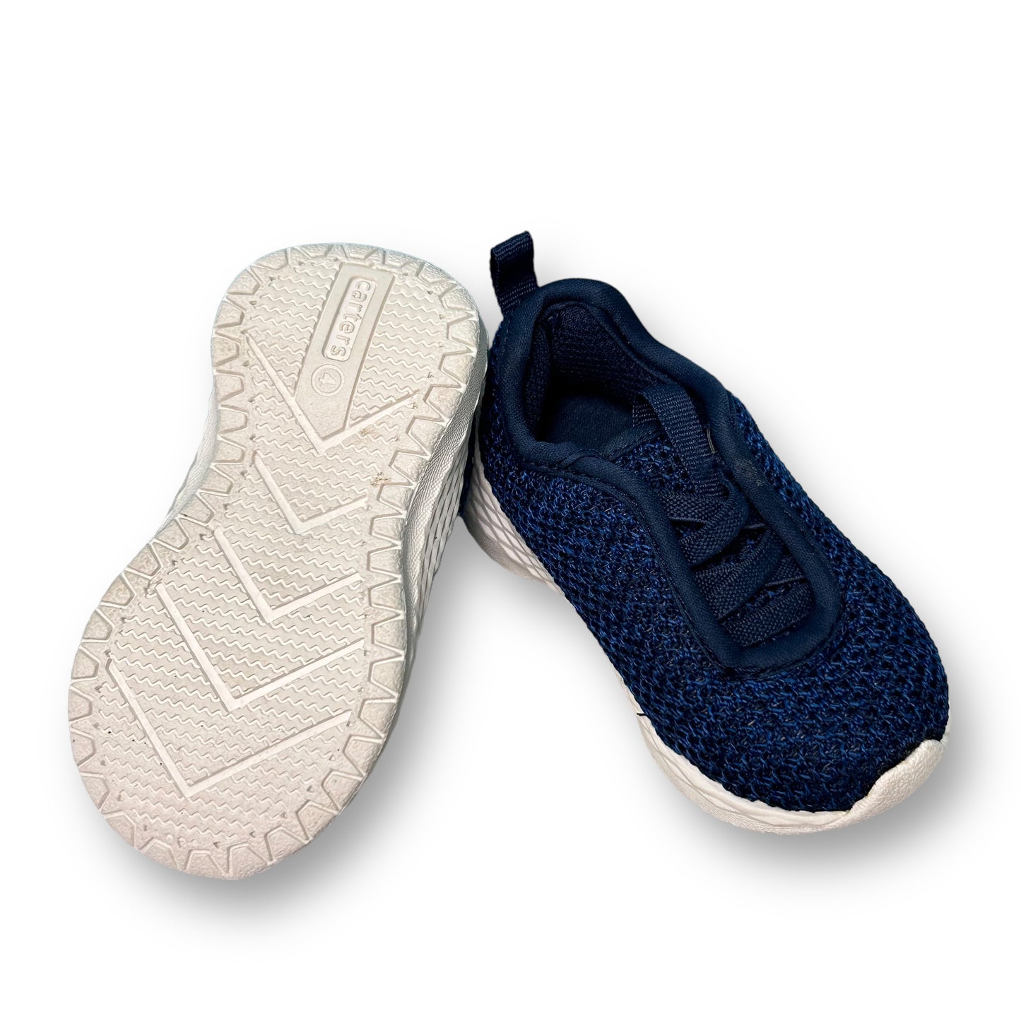 Carter's Boys Sneaker Size 4 Toddler Blue Comfy Slip-On Tennis Shoes