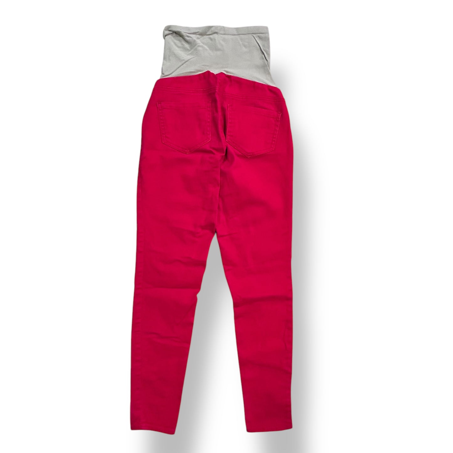 Motherhood Small Maternity Pants Size 2 Red Bottoms Full Stretch Waistband