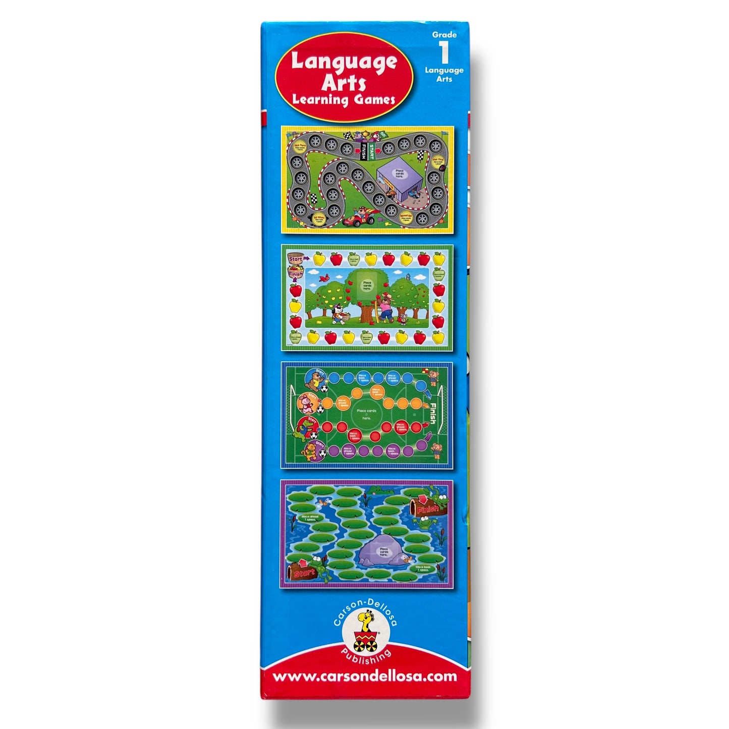 CenterSOLUTIONS 4-in-1 Language Arts Learning Games, 1st Grade