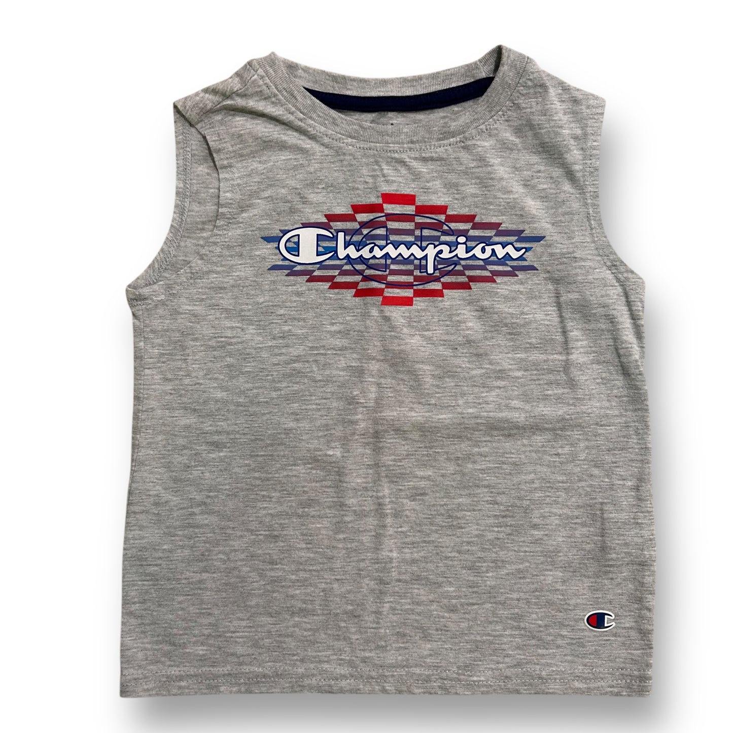 Champion Boys Tank Top Size 4T Light Gray Sleeveless Tee