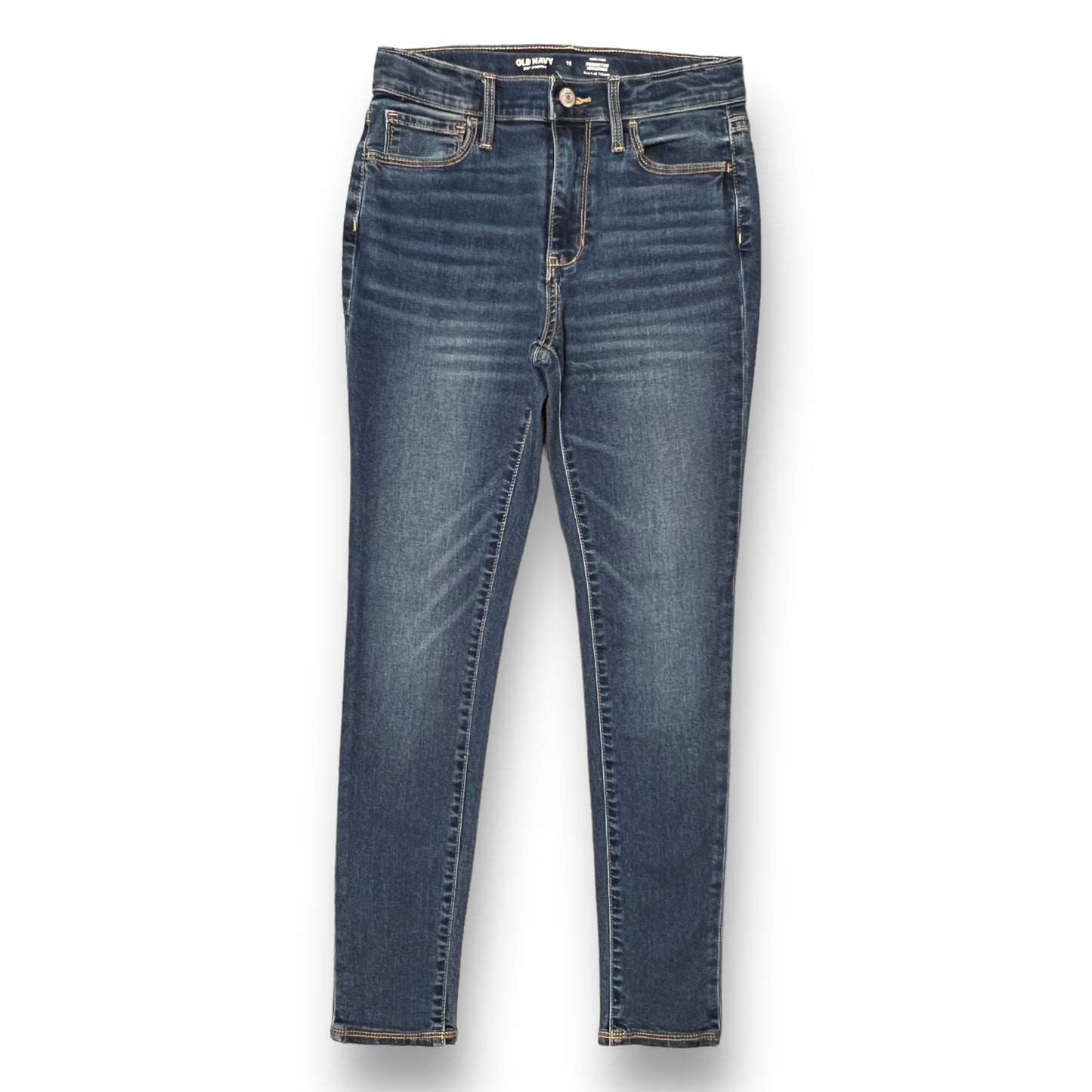 Youth Girls Old Navy Jeans Size 12 High Rise Rockstar Denim Jeggings