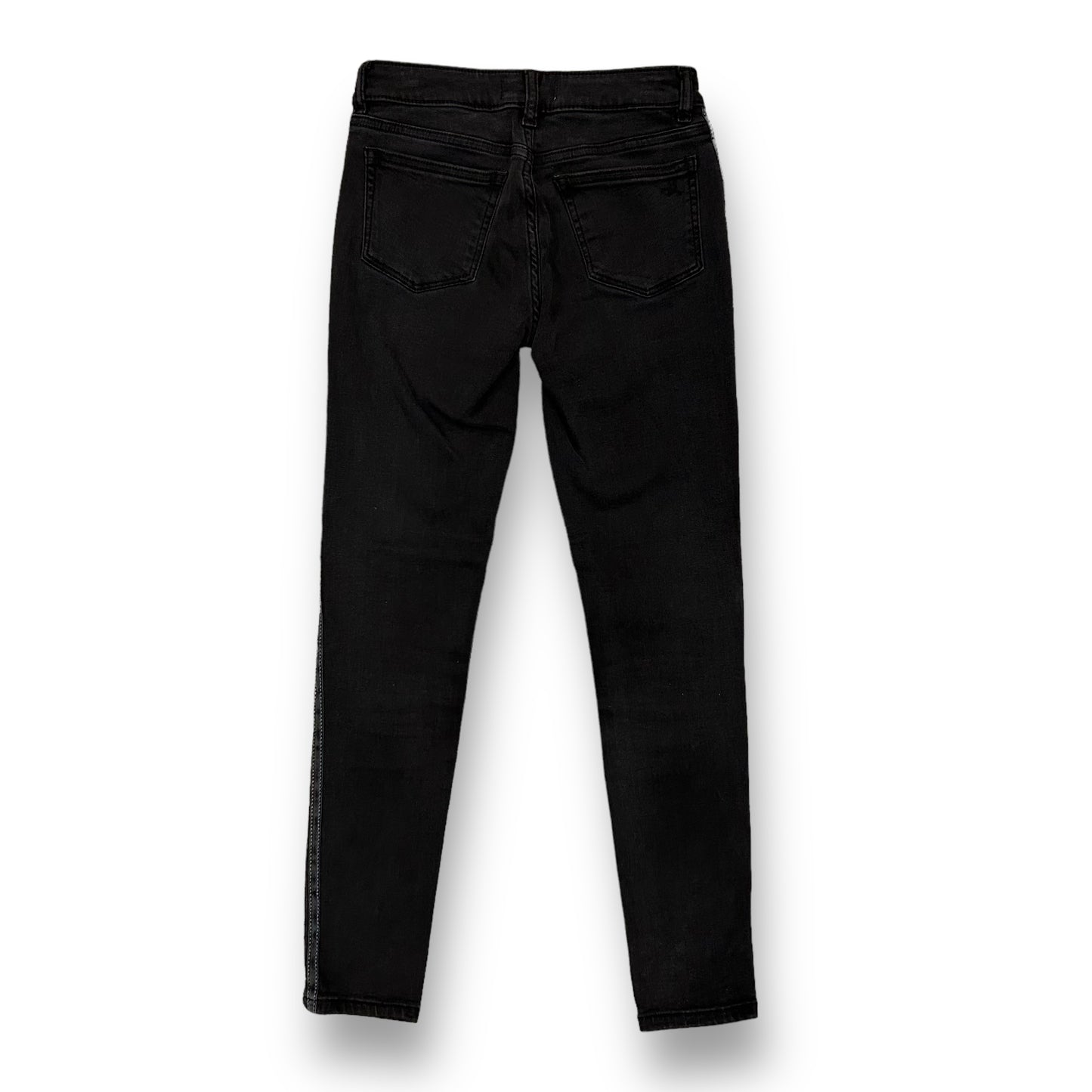 Youth Girl Size 12 DL1961 Black Denim Chloe Skinny Jeans