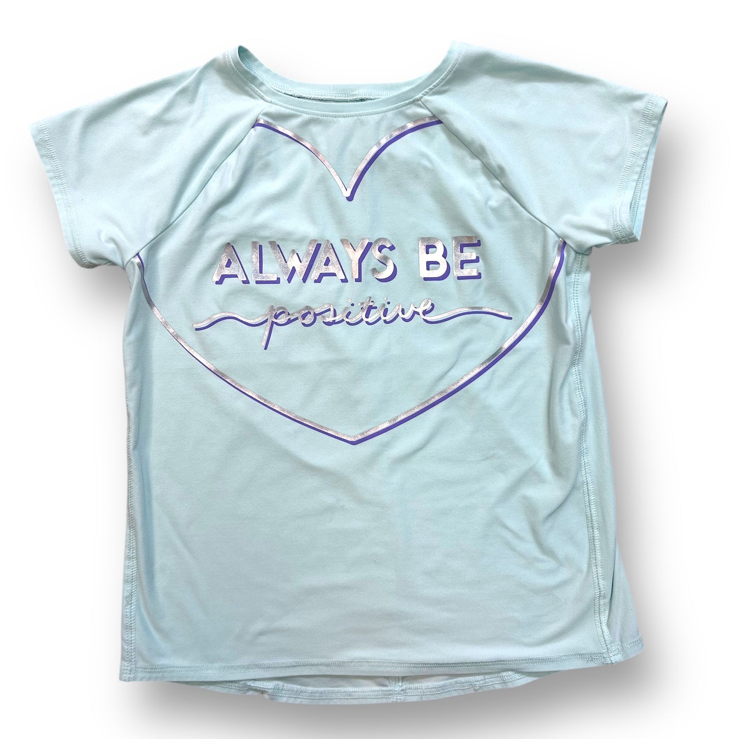 Jumping Beans Youth Girl Size 10 Quick Dry Short Sleeve Athletic Tee