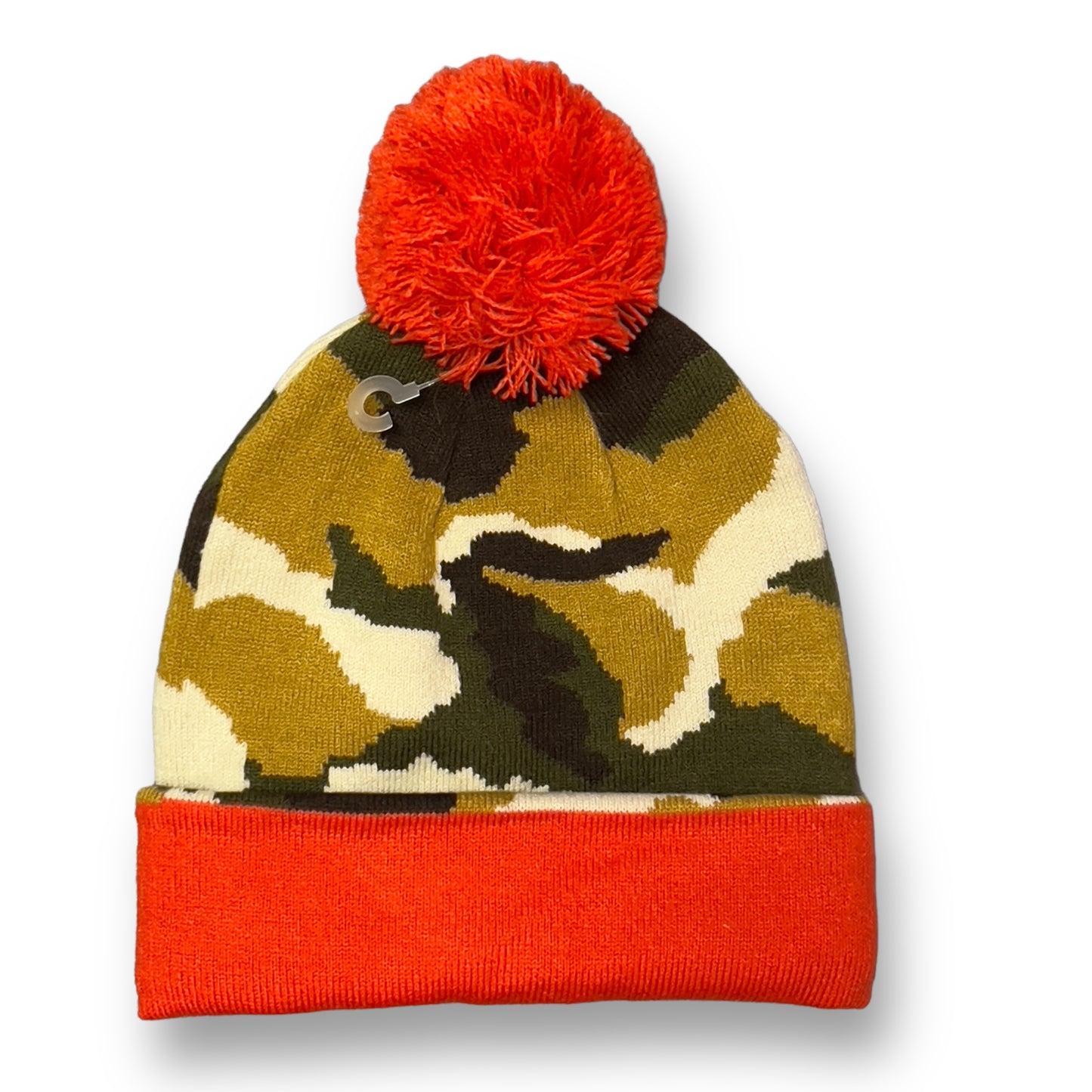 Boys Camo Beanie Turtle Fur Brand Youth Winter Knit Hat