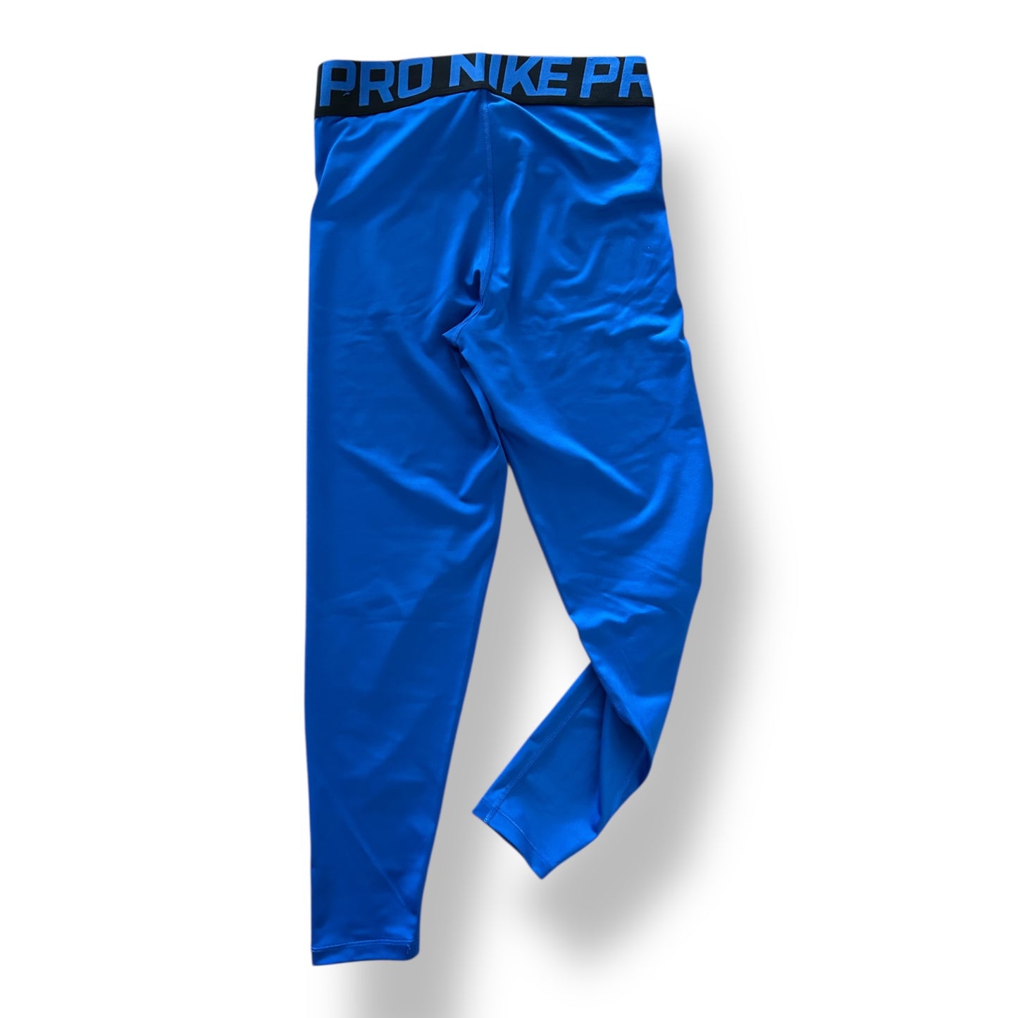 Nike Pro Crop Leggings Women's Size Small Royal Blue Compression Pants