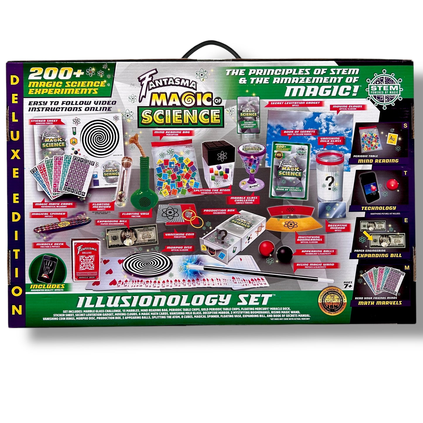 NEW! Fantasma Magic of Science Illusionology Deluxe Edition 200+ STEM Experiments
