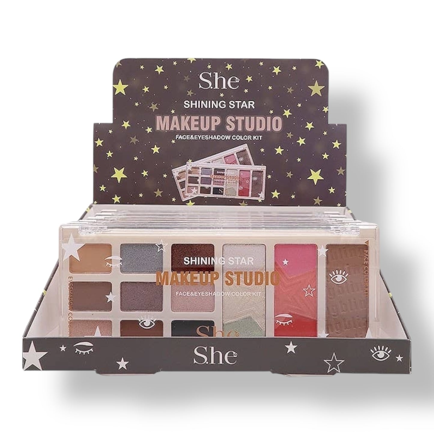 Shining Star Makeup Studio Face & Eyeshadow Color Kit