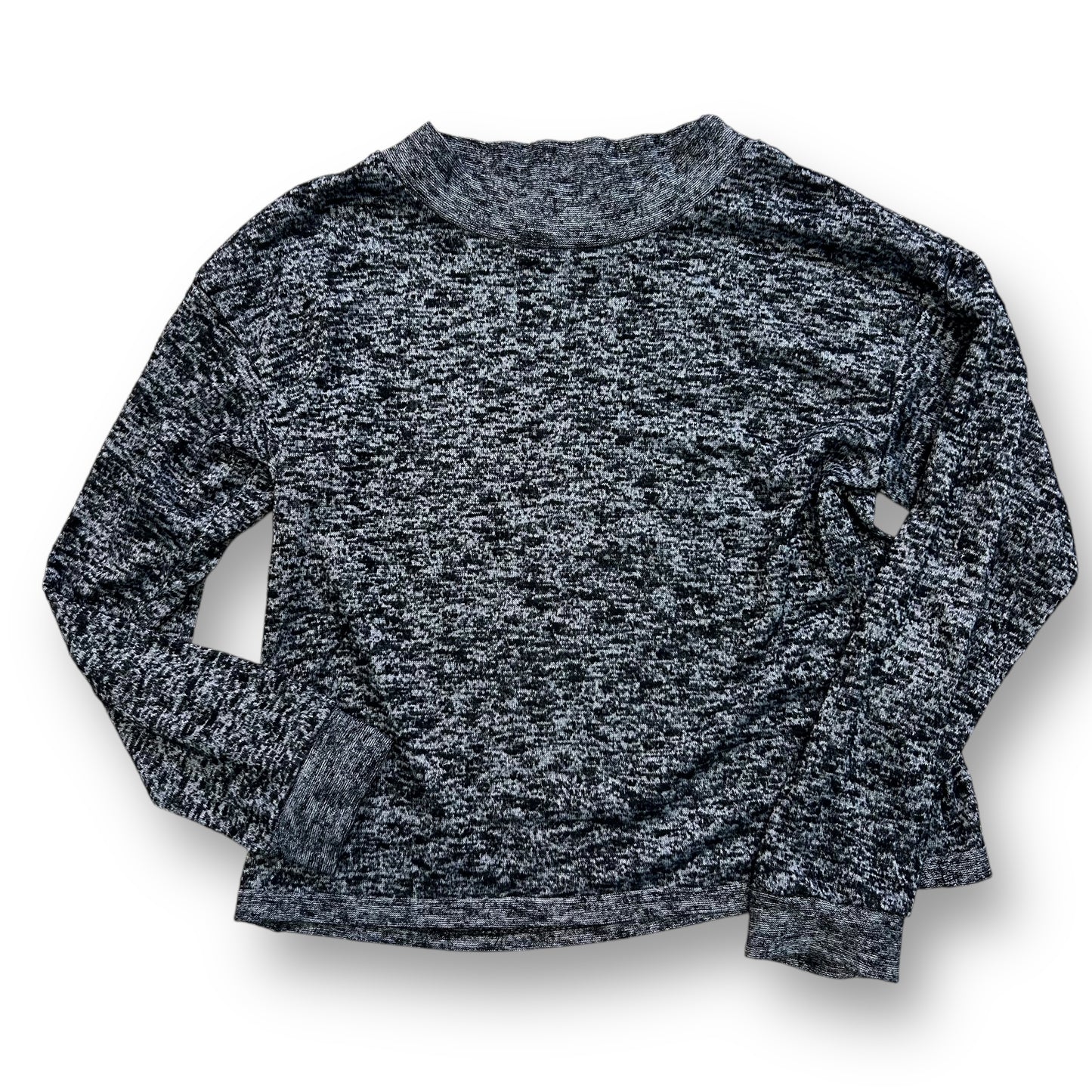 Ten Sixty Sherman Girls Size 14/16 Heather Gray Long Sleeve Casual Top