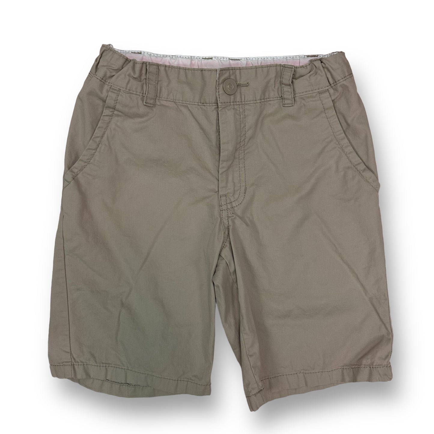 Cat & Jack Boys Size 10 Youth Adjustable Waist Khaki Shorts
