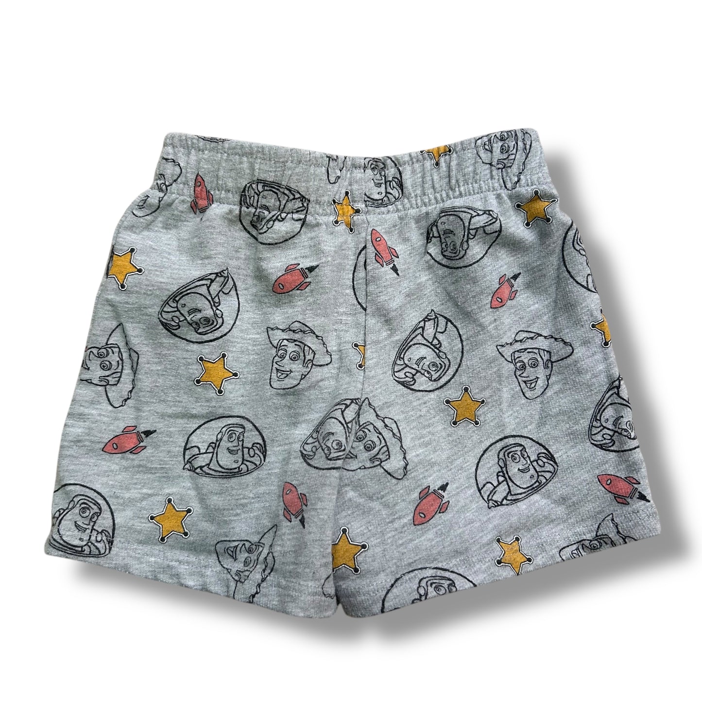 Boys Disney Pixar Size 3T Gray Toy Story Character Shorts