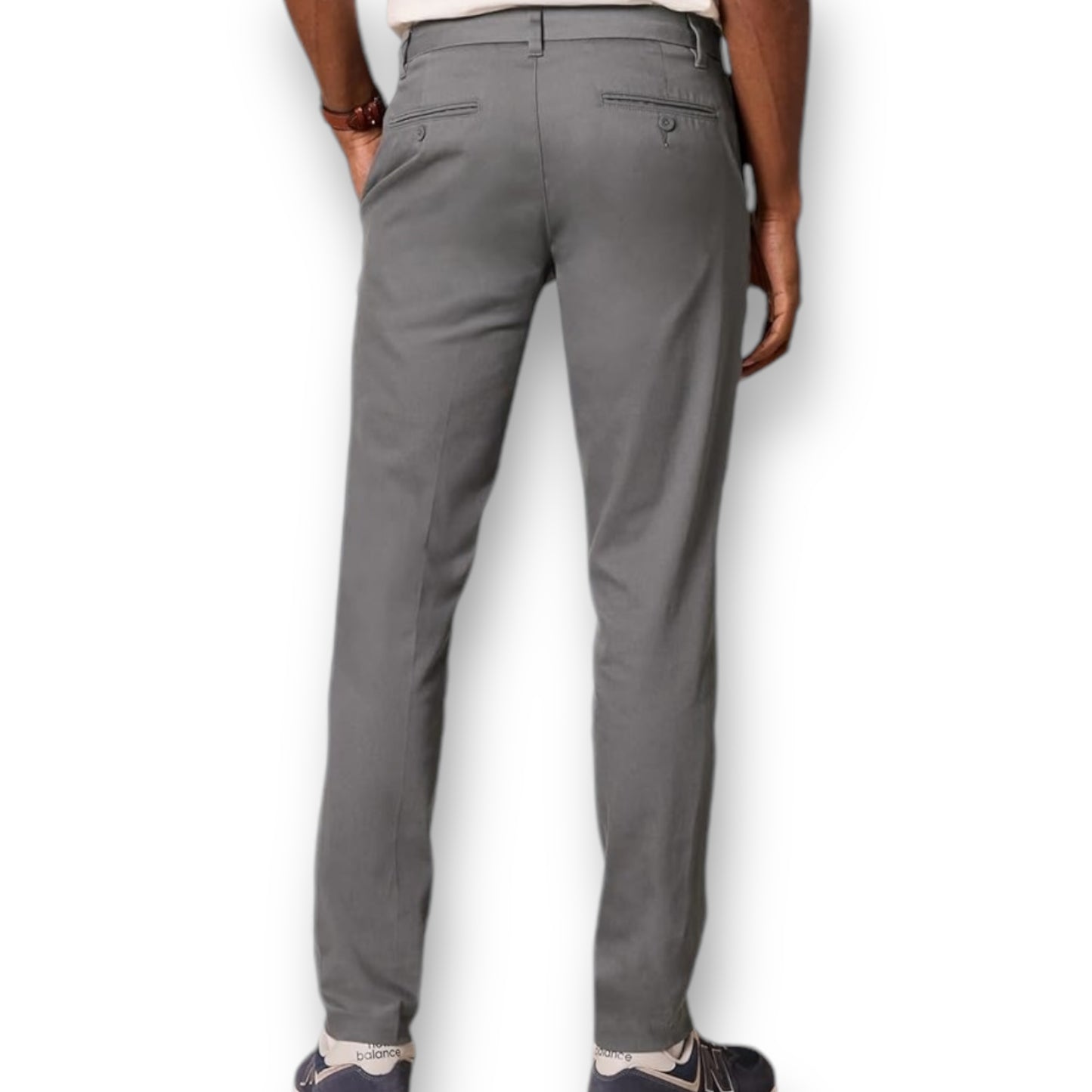 NEW! Men's Size 32x32 Gray Casual Dress Pants - Wrinkle Resistant