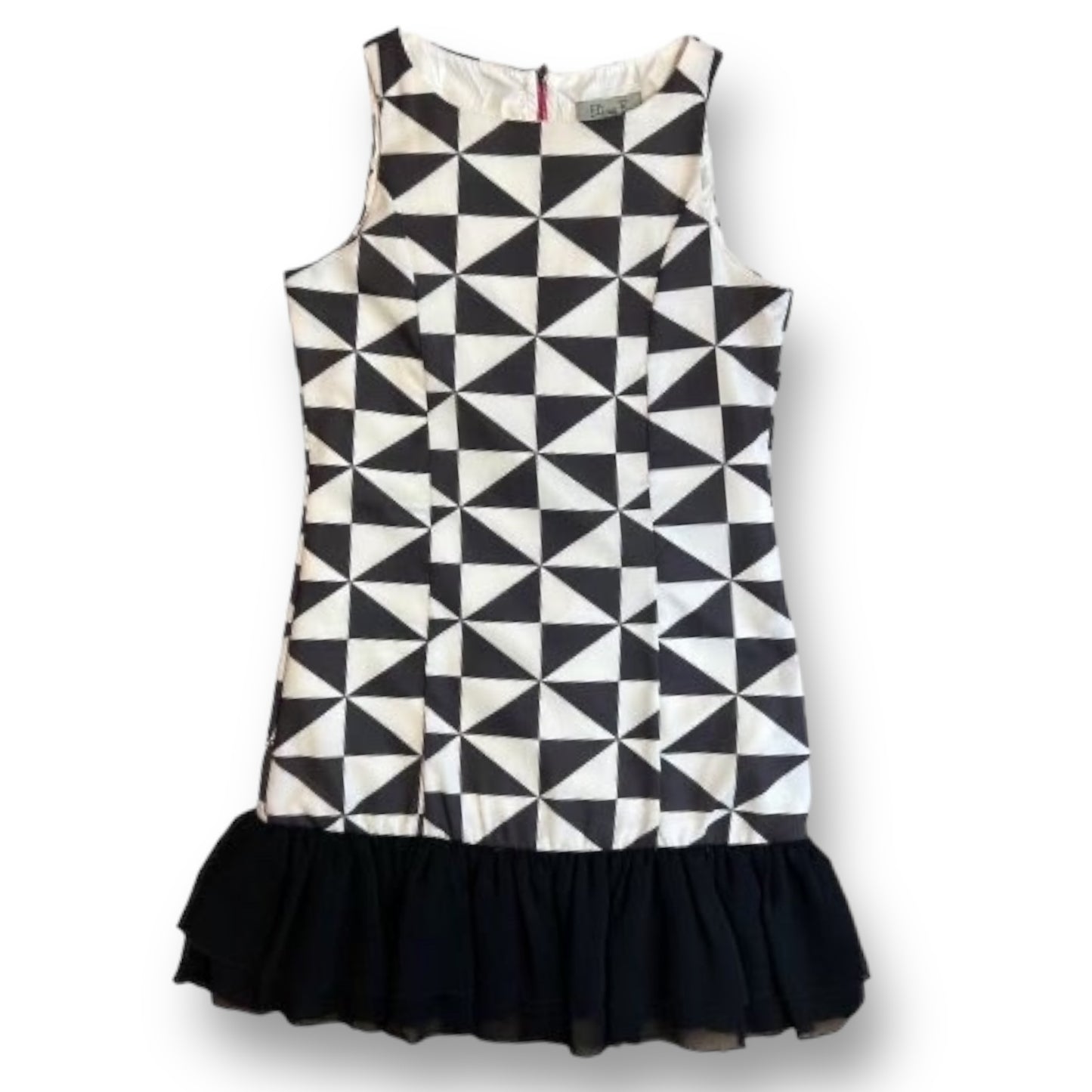 Elisa B. Youth Girl Size 16 Form Fitting Zippered Back Sleeveless Dress