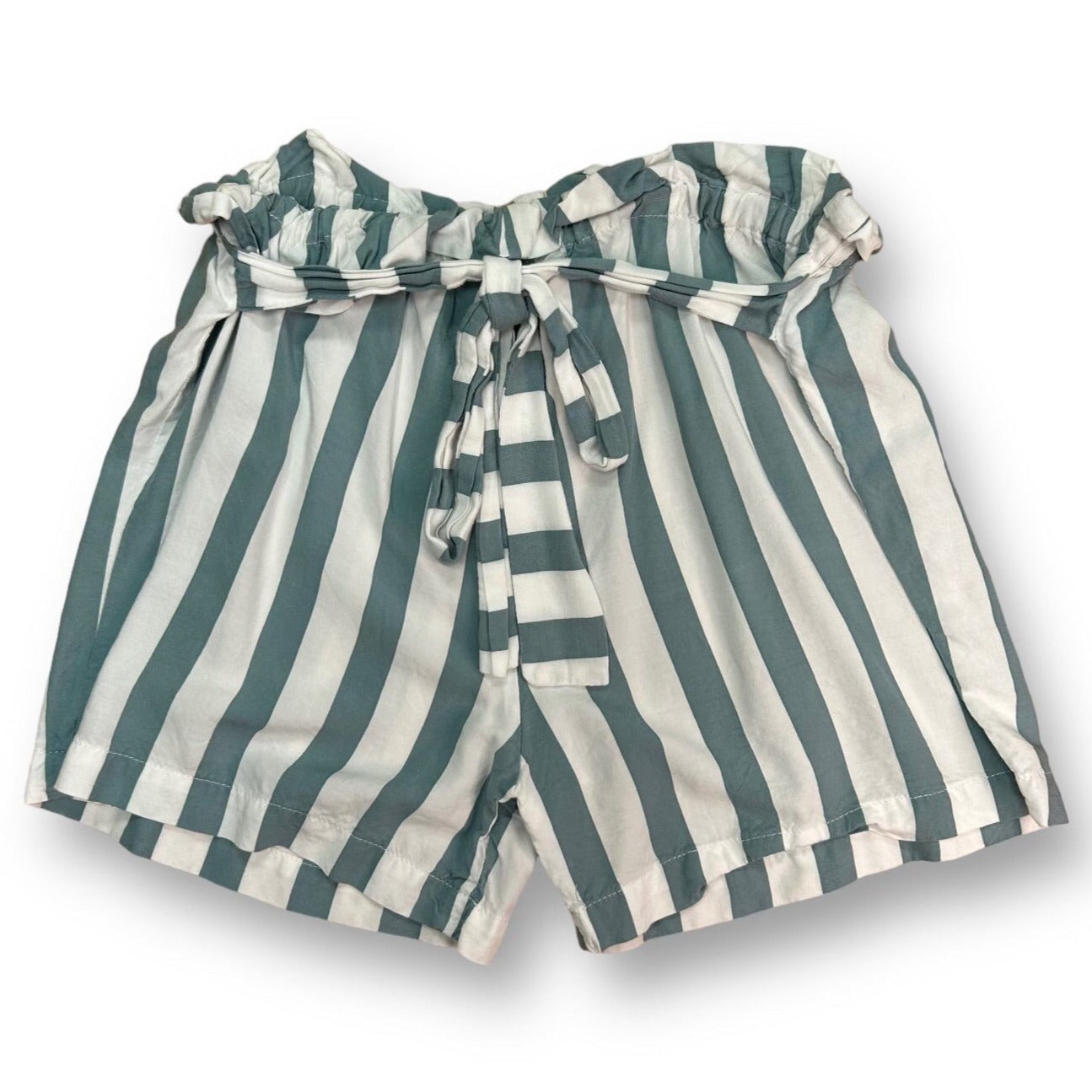 Joyous and Free Youth Girl Size 12 Shorts Blue & White Striped Boho
