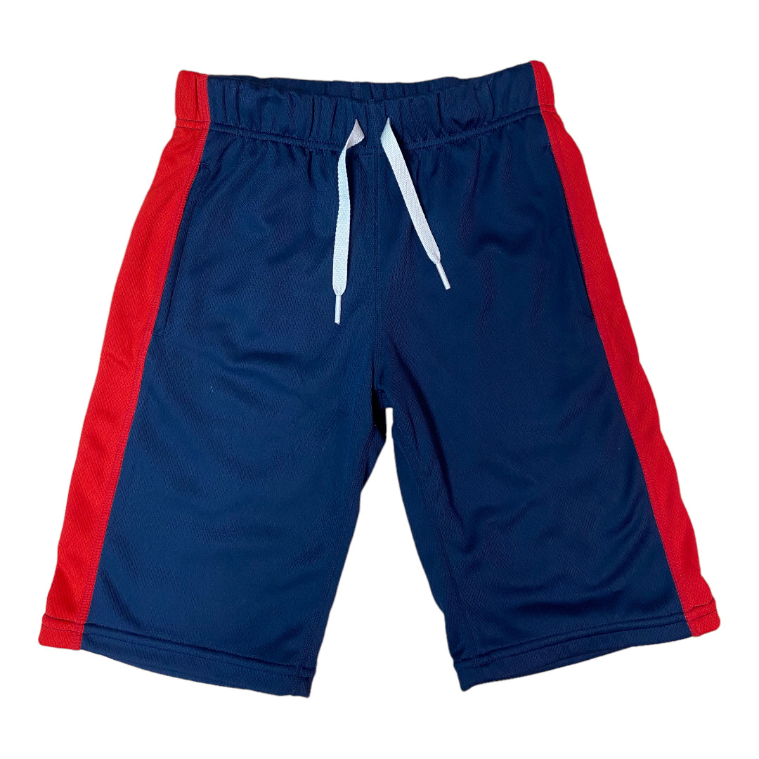Hanna Andersson Boys Size 6/7 Navy Cotton Shorts with Drawstring