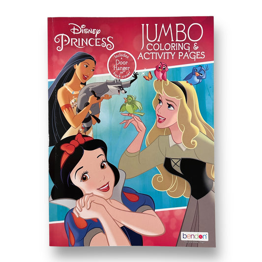 NEW! Disney Princess Jumbo Coloring & Pages Book