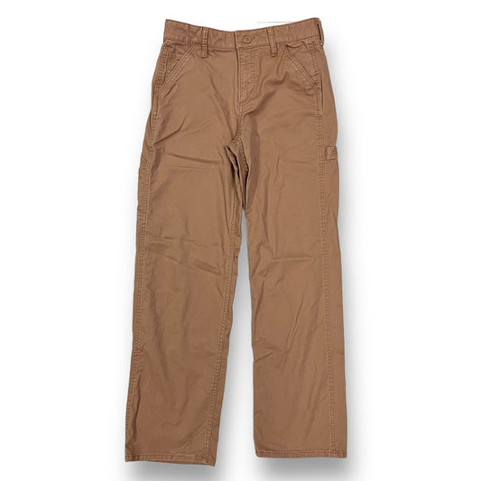 Gap Youth Boys Size 14 Adjustable Waist Brown Khaki Cargo Pants
