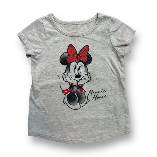 Girls Minnie Mouse Shirt Size 2T Short Sleeve Toddler Disney Tee