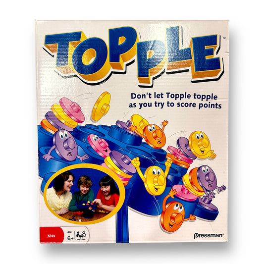 Pressman Topple Board Game