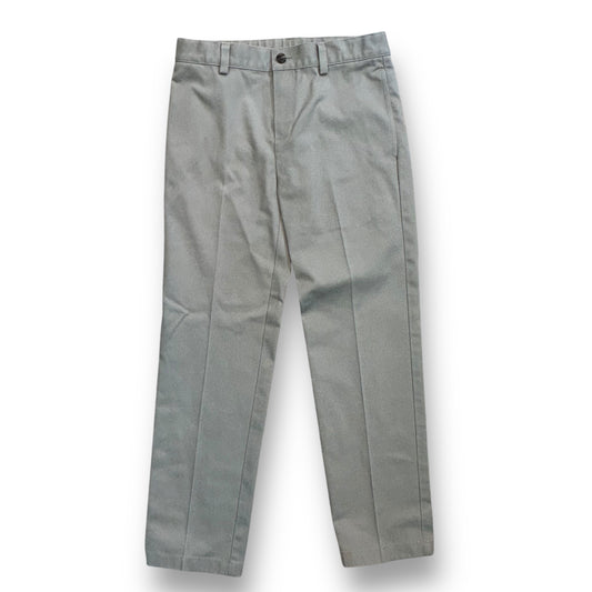 Brooks Brothers Size 10 Youth Boys 100% Cotton Adjustable Fit Tan Khaki Pants