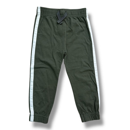 Boys Size 2T Sweatpants Hunter Green Pull-On Joggers