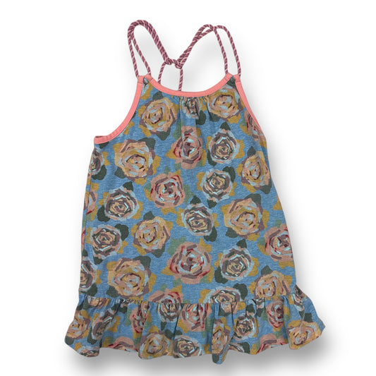 Matilda Jane Girls Size 6 Rose Print Spaghetti Strap Boutique Blouse