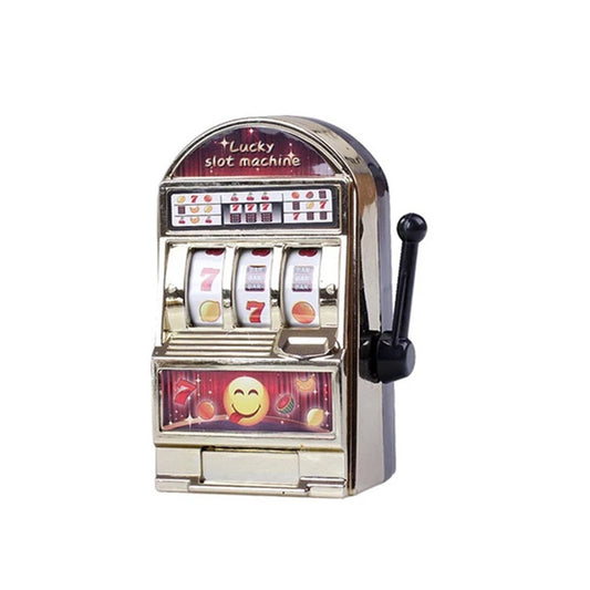NEW! Party Mini Slot Machine Toy with Lights, Sounds, and Jackpot Arm