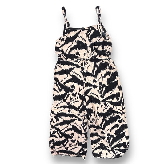Old Navy Girls Size 5T Sleeveless Romper Elastic Waist Spaghetti Strap Jumpsuit