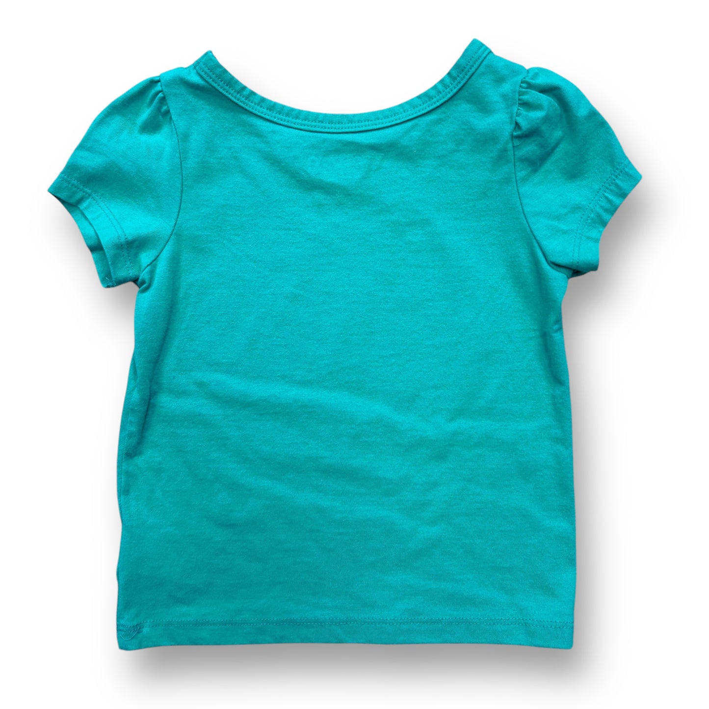 Girls Size 3T Green Shamrock Shirt Short Sleeve St. Patrick's Day Tee