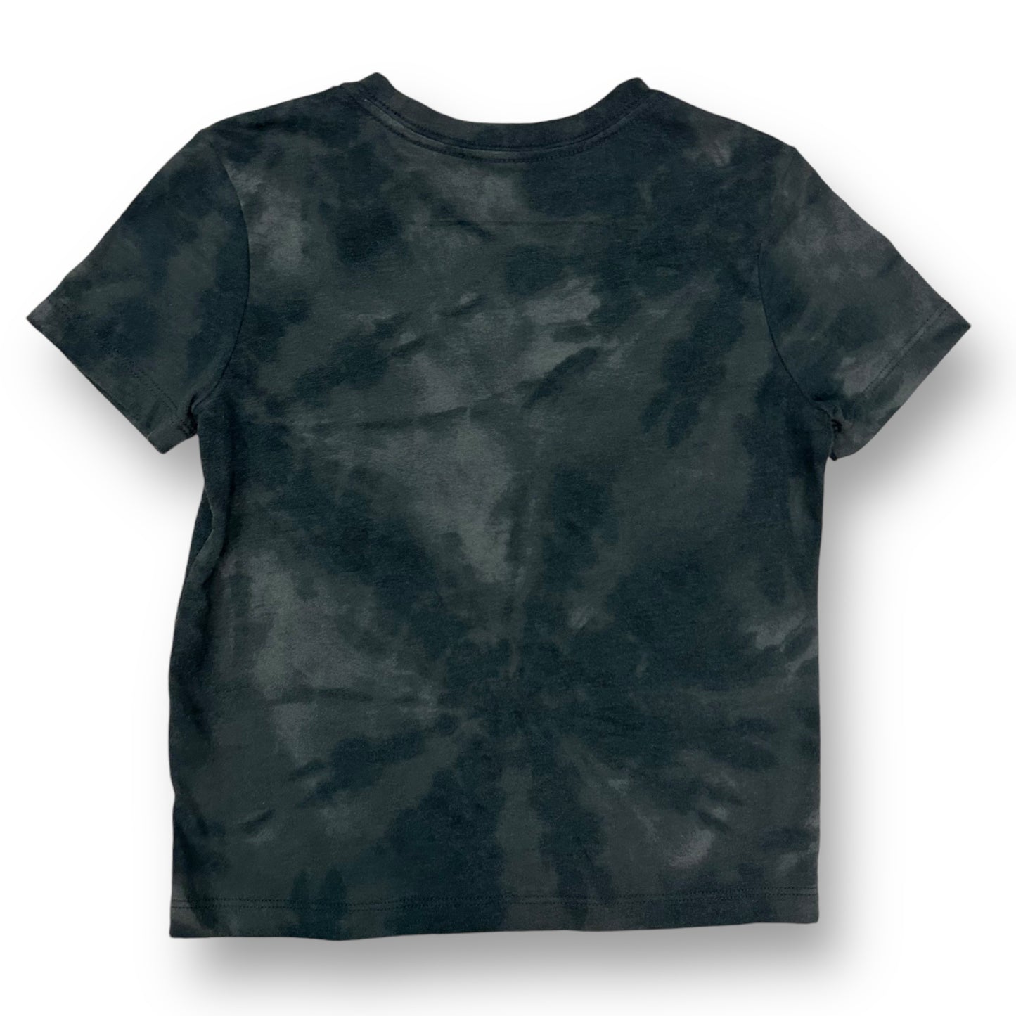 Old Navy Boys Size 5 Tie Dye Shirt Dark Gray Short Sleeve Tee