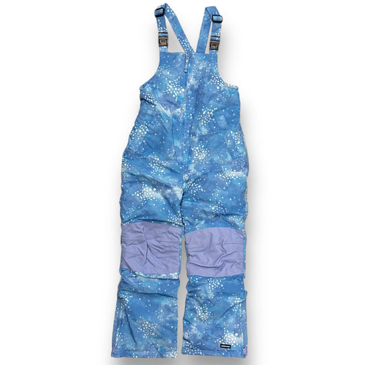 NEW! Lands End Girls Size 10 Youth Snow Suit Blue Bib Overall Snow Pants