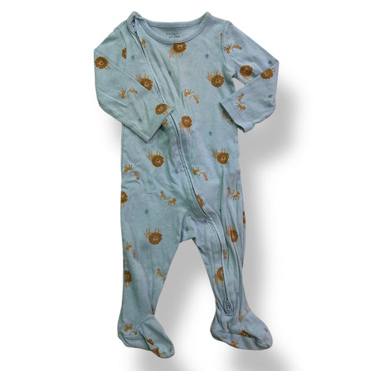 Little Planet Organic Carter's Baby Boy Size 9 Months Footie Pajamas One-Piece