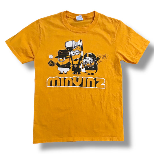 Pittsburgh Baseball Youth Boys Size 14/16 Min Yinz Sports Fan Tee