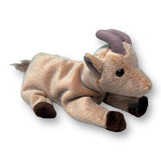 Goatee the Goat TY Beanie Baby Collectible Plush
